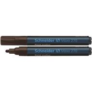 Marker cu vopsea Schneider Maxx 270, scriere de 1 - 3 mm, maro