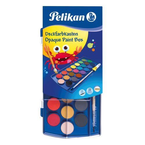 Acuarele Pelikan F455 22 culori + pensula