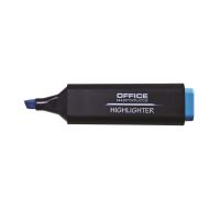 Textmarker OFFICE Products, scriere de 1 -5 mm, albastru