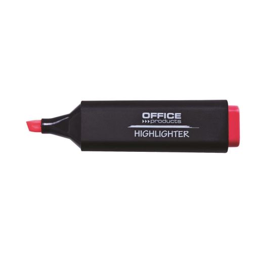 Textmarker OFFICE Products, scriere de 1 -5 mm, rosu