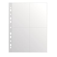 Folie protectie DONAU, A4, pentru 4 sau 8 fotografii 105 x 150 mm, cristal, 60 microni