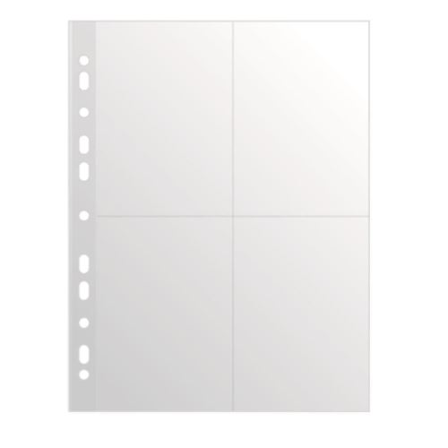 Folie protectie DONAU, A4, pentru 4 sau 8 fotografii 105 x 150 mm, cristal, 60 microni