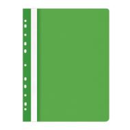 Dosar din plastic cu sina si multiperforatii OFFICE Products, verde