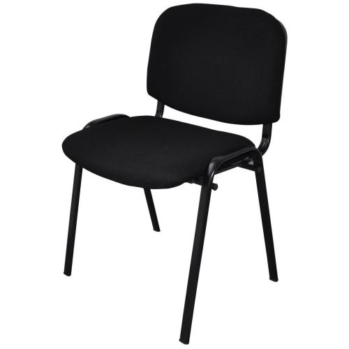Scaun vizitator OFFICE Products "Kos", textil, negru