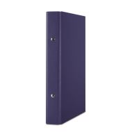 Caiet mecanic DONAU A5, 30mm, 2 inele de 20 mm, fara eticheta, albastru marin