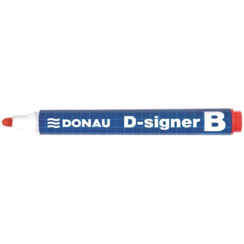 Marker whiteboard DONAU D-Singer B, scriere de 2 - 4 mm, rosu