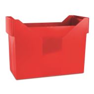 Suport dosare suspendabile DONAU Mini pentru 20 dosare, 330 x 260 x 160 mm, rosu