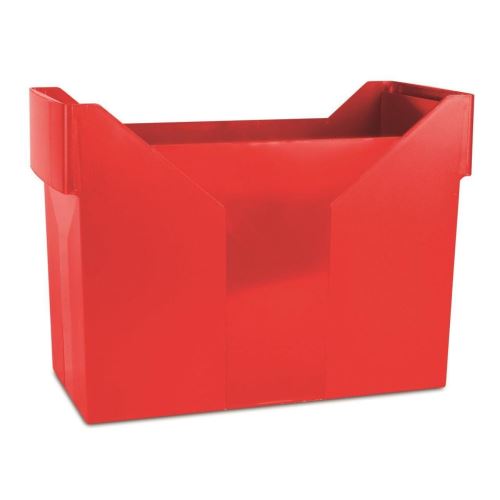 Suport dosare suspendabile DONAU Mini pentru 20 dosare, 330 x 260 x 160 mm, rosu