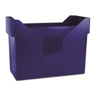 Suport dosare suspendabile DONAU Mini pentru 20 dosare, 330 x 260 x 160 mm, albastru