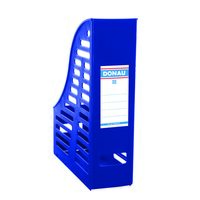Suport vertical din plastic DONAU, 85 mm, pliabil, necasant, albastru