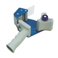 Dispenser DONAU pentru banda adeziva de ambalare 50 mm, gri/albastru