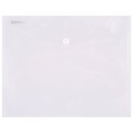 Mapa din plastic DONAU cu capsa, C5 (240 x 185 mm), 180 microni, transparent