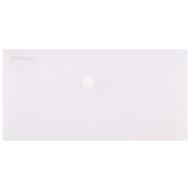 Mapa din plastic DONAU cu capsa, DL (225 x 126 mm), 180 microni, transparent