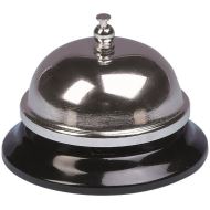 Clopotel OFFICE Products pentru receptie/bucatarie, diametru 85 mm, metalic, cromat