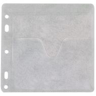 Plic din plastic pentru cd/dvd Q-CONNECT, perforatii pentru indosariere, 40 buc/set