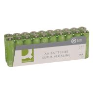 Baterii Q-CONNECT, alcaline, R6, AA, 1.5 v, 20 buc/set