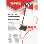 Coperta din plastic OFFICE Products pentru indosariere, A4, 150 microni, cristal, 100 buc/top