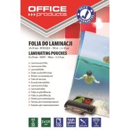 Folie laminare OFFICE Products, 65 x 95 mm, 2 x 125 microni, 100 buc/top
