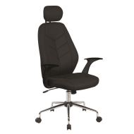 Scaun de birou OFFICE Products "Tenerife", ergonomic, piele eco, negru