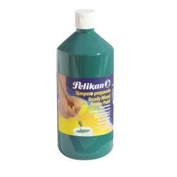Tempera Pelikan la borcan 1 litru, verde