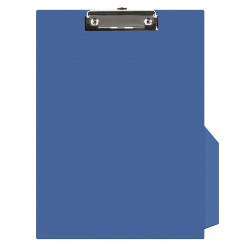Clipboard pvc Q-CONNECT, A4, simplu, cu clip, albastru