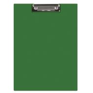 Clipboard pvc Q-CONNECT, A4, dublu, cu buzunar, verde