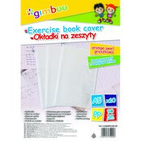 Coperta plastic Gimboo, A5, coaja portocala, 90 microni, 10 buc/set