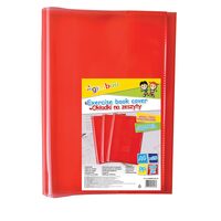 Coperta plastic Gimboo, A4, cristal, 150 microni, 25 buc/set, rosu