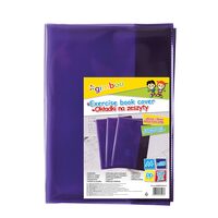 Coperta plastic Gimboo, A4, cristal, 150 microni, 25 buc/set, violet