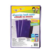 Coperta plastic Gimboo, A5, cristal, 150 microni, 25 buc/set, mov