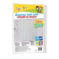 Coperta plastic Gimboo, A5, cristal, 150 microni, 25 buc/set, transparent