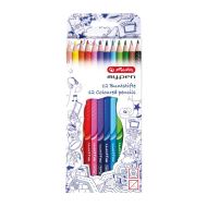 Creioane color Herlitz my.Pen 12 culori