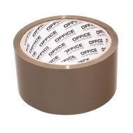 Banda adeziva pentru ambalare OFFICE Products Acrylic, 48 mm x 50 y, 36 microni, maro