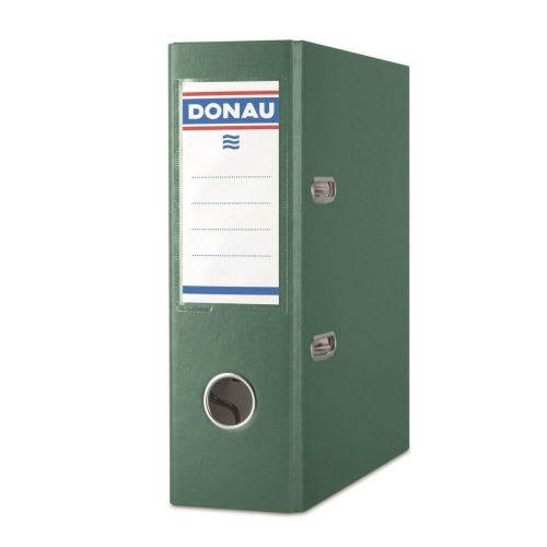 Biblioraft plastifiat DONAU Master A5, 7.5 cm, verde