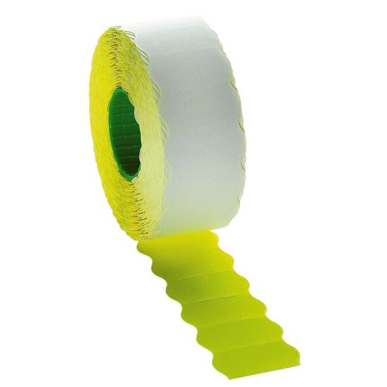 Etichete de pret in rola EUROPRIX, 26 x 16 mm, galben