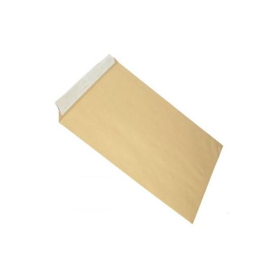 Plic hartie maro GPV format C4 (229 x 324 mm) siliconic, cutie de 250 bucati