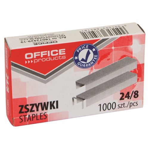Capse zincate OFFICE Products 24/8, 1000 buc/cutie