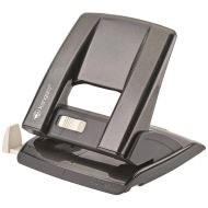 Perforator Kangaro Aion-30 din metal, 30 coli, gri metalizat