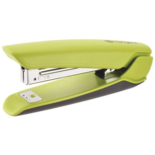 Capsator Kangaro Nowa-10/S din plastic, capse no. 10, 15 coli, verde lime, blister