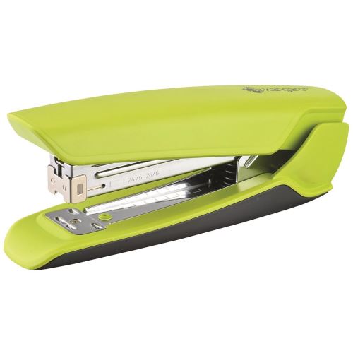 Capsator Kangaro Nowa-335/S din plastic, capse 24/6, 26/6, 30 coli, verde lime, blister