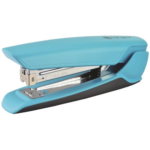 Capsator Kangaro Nowa-335/S din plastic, capse 24/6, 26/6, 30 coli, turcoaz, blister