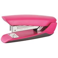 Capsator Kangaro Nowa-35/S din plastic, capse 24/6, 26/6, 25 coli, roz fucsia, blister