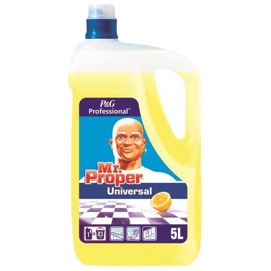 Detergent pardoseli universal Mr. Proper Professional, 5 litri, Lemon