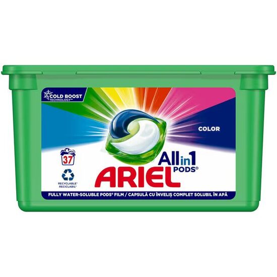 Detergent capsule ARIEL Pods 37 spalari, Color