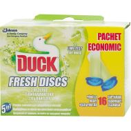 Odorizant toaleta DUCK Fresh Discs rezerva 2 x 6 discuri cu gel, Lime