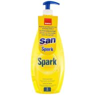 Detergent vase SANO Spark Lemon, cu pompita, 1000 ml