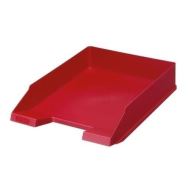 Tavita documente Herlitz Clasic, plastic mat, rosu