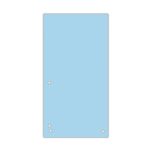 Separatoare C7 din carton DONAU, 105 x 240mm, 100 buc/set, albastru