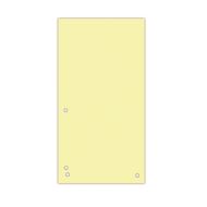 Separatoare C7 din carton DONAU, 105 x 240mm, 100 buc/set, galben