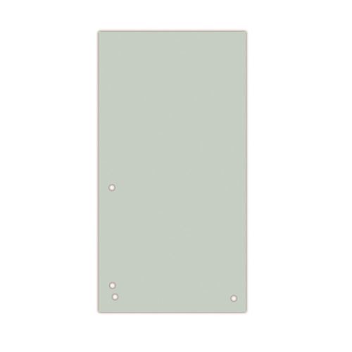 Separatoare C7 din carton DONAU, 105 x 240mm, 100 buc/set, gri